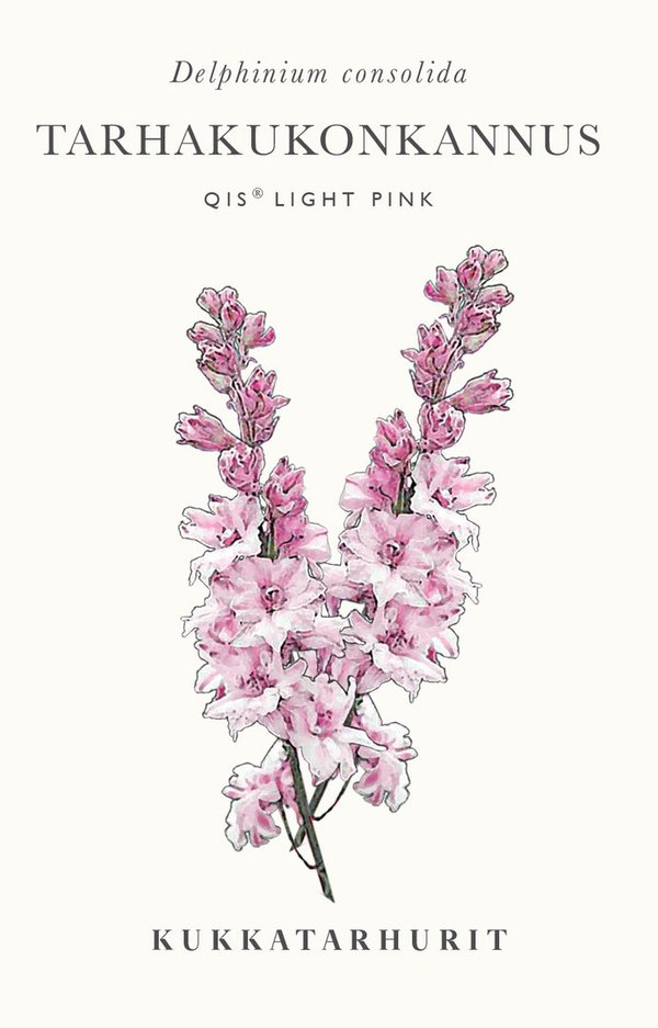 Tarhakukonkannus Qis® Light Pink